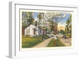 Springtime in Norris, Tennessee-null-Framed Art Print