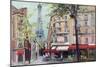 Springtime in Paris-Hageman Marilyn-Mounted Premium Giclee Print