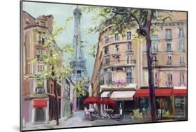 Springtime in Paris-Hageman Marilyn-Mounted Art Print