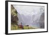 Springtime in the Fields-Hans Andreas Dahl-Framed Giclee Print