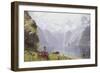 Springtime in the Fields-Hans Andreas Dahl-Framed Giclee Print