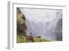 Springtime in the Fields-Hans Andreas Dahl-Framed Giclee Print