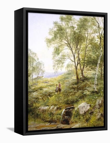 Springtime in Wales-Benjamin Williams Leader-Framed Stretched Canvas