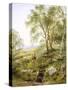 Springtime in Wales-Benjamin Williams Leader-Stretched Canvas