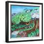 Springtime Jobs,acrylics on paper-Lisa Graa Jensen-Framed Giclee Print