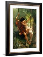 Springtime / Le Printemps-Pierre-Auguste Cot-Framed Art Print