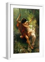 Springtime / Le Printemps-Pierre-Auguste Cot-Framed Art Print