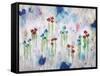 Springtime Love-Vicki McArdle Art-Framed Stretched Canvas