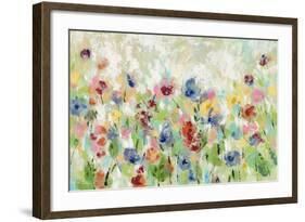 Springtime Meadow Flowers-Silvia Vassileva-Framed Art Print