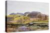 Springtime near Marden, Surrey, England-John Brett-Stretched Canvas