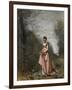 Springtime of Life, 1871-Jean-Baptiste-Camille Corot-Framed Premium Giclee Print