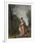 Springtime of Life, 1871-Jean-Baptiste-Camille Corot-Framed Premium Giclee Print