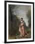 Springtime of Life, 1871-Jean-Baptiste-Camille Corot-Framed Premium Giclee Print