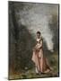 Springtime of Life, 1871-Jean-Baptiste-Camille Corot-Mounted Giclee Print