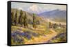 Springtime San Gabriel Valley-Benjamin Chambers-Framed Stretched Canvas