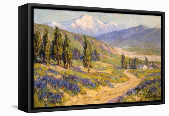 Springtime San Gabriel Valley-Benjamin Chambers-Framed Stretched Canvas