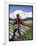 Springtime Sower-Linda Braucht-Framed Giclee Print