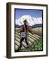 Springtime Sower-Linda Braucht-Framed Giclee Print