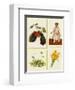 Springtime-Santa-Framed Art Print