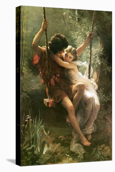 Springtime-Pierre-Auguste Cot-Stretched Canvas