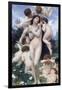 Springtime-William Adolphe Bouguereau-Framed Art Print