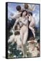 Springtime-William Adolphe Bouguereau-Framed Stretched Canvas