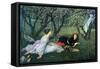 Springtime-James Tissot-Framed Stretched Canvas