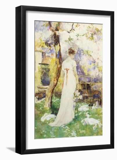 Springtime-David Woodlock-Framed Giclee Print