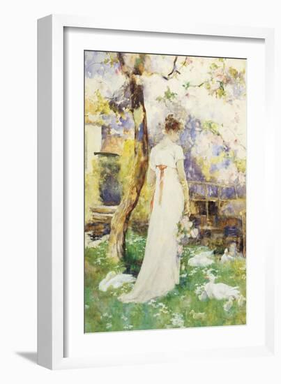 Springtime-David Woodlock-Framed Giclee Print