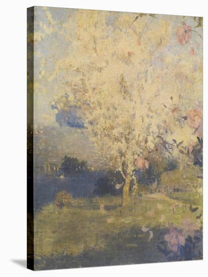 Springtime-Charles Conder-Stretched Canvas