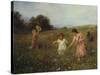 Springtime-Ludwig Knaus-Stretched Canvas