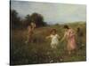 Springtime-Ludwig Knaus-Stretched Canvas