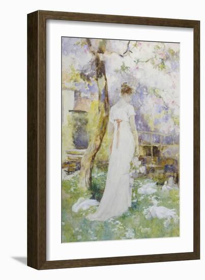 Springtime-David Woodlock-Framed Giclee Print