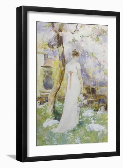Springtime-David Woodlock-Framed Premium Giclee Print