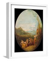 Springtime-Jean-Baptiste Pater-Framed Giclee Print