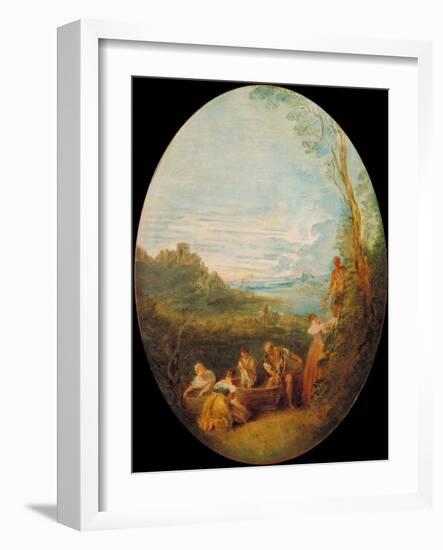 Springtime-Jean-Baptiste Pater-Framed Giclee Print