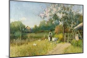 Springtime-Sir Alfred East-Mounted Giclee Print