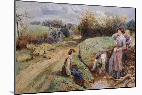 Springtime-Myles Birket Foster-Mounted Giclee Print