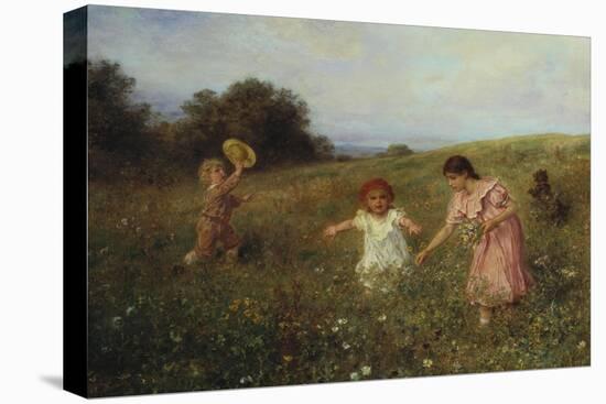 Springtime-Ludwig Knaus-Stretched Canvas