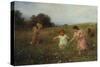 Springtime-Ludwig Knaus-Stretched Canvas