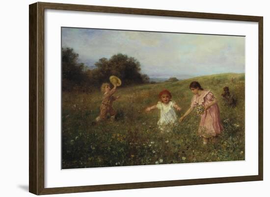 Springtime-Ludwig Knaus-Framed Giclee Print