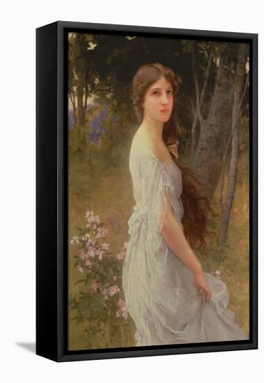 Springtime-Charles Amable Lenoir-Framed Stretched Canvas