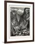 Springville Canyon. Thomas Moran (February 12-null-Framed Giclee Print