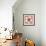 Sprinkle Flower 1-Robbin Rawlings-Framed Art Print displayed on a wall