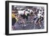 Sprint Cyclists-null-Framed Photographic Print