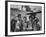 Sprinter Wilma Rudolph at the Olympics, W. Team Mates-null-Framed Premium Photographic Print