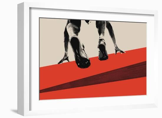 Sprinter-null-Framed Giclee Print