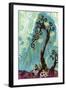 Spritely Blue Willows-Natasha Wescoat-Framed Giclee Print