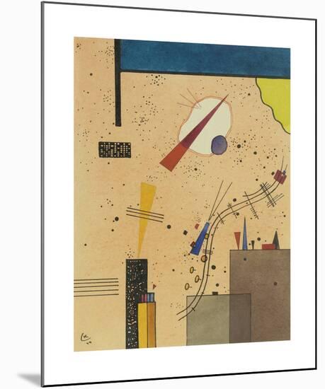 Spritze (Spray)-Wassily Kandinsky-Mounted Premium Giclee Print