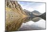 Spronser Lakes Hike, South Tyrol, Italy: The "Long Lake" (Langsee / Lago Lungo)-Axel Brunst-Mounted Photographic Print